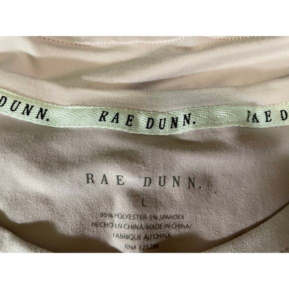 Rachel Dunn PJ Top Women's Size Large graphic Do Not Disturb Short Sleeves NWT - Picture 5 of 5